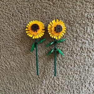 Sunflower Lego flowers